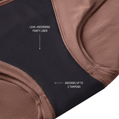 PERIOD PANTIES BRIEF | ESPRESSO