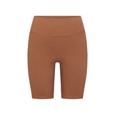 NikeSKIMS MATTE 7" BIKER SHORT | CAROB BROWN