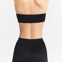 NikeSKIMS SATIN SHINE BANDEAU BRA | OBSIDIAN