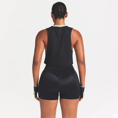 NikeSKIMS PERFORMANCE COTTON BLEND CROP TANK | OBSIDIAN