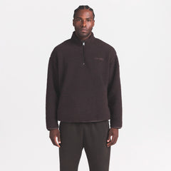 SHERPA MENS QUARTER ZIP | DARK ROAST