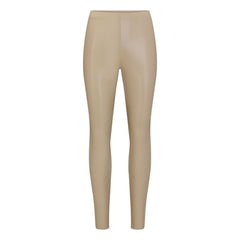 FAUX LEATHER LEGGING | LATTE
