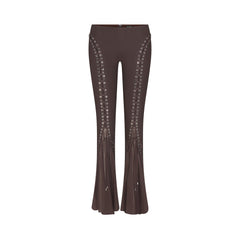 LUDOVIC DE SAINT SERNIN X SKIMS WAXED COTTON PANT | COCOA