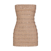 LUDOVIC DE SAINT SERNIN X SKIMS WAXED COTTON MINI DRESS | SIENNA