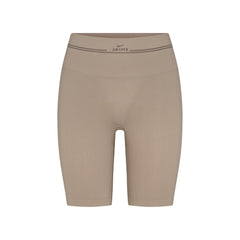 NikeSKIMS RIBBED SEAMLESS 5" BIKER SHORT | DRIFTWOOD