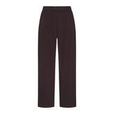 NikeSKIMS STRETCH NYLON OVERSIZED PANT | DARK ROAST