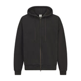 HEAVYWEIGHT FLEECE MENS ZIP UP HOODIE | WASHED ONYX