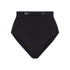 SEAMLESS SCULPT MID WAIST BRIEF | ONYX