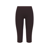 NikeSKIMS STUDIO STRETCH 17" CAPRI LEGGING | DARK ROAST