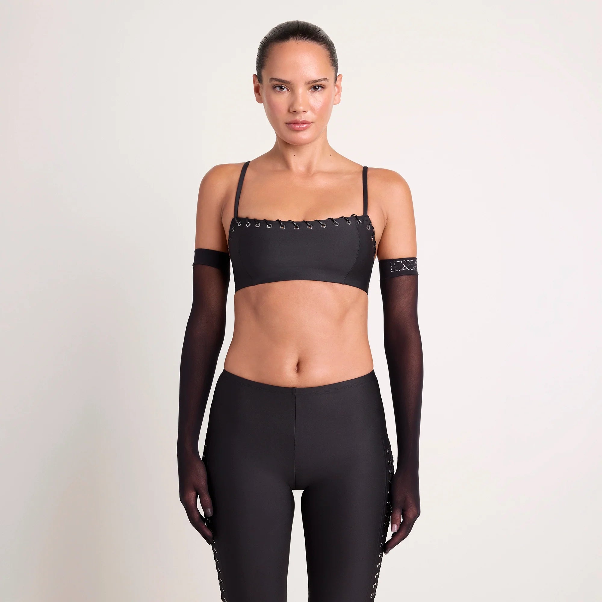 LUDOVIC DE SAINT SERNIN X SKIMS HOSIERY GLOVES | ONYX