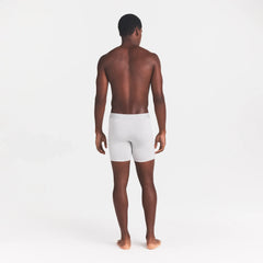 SKIMS STRETCH MENS 5 INCH BOXER BRIEF | LIGHT HEATHER GREY