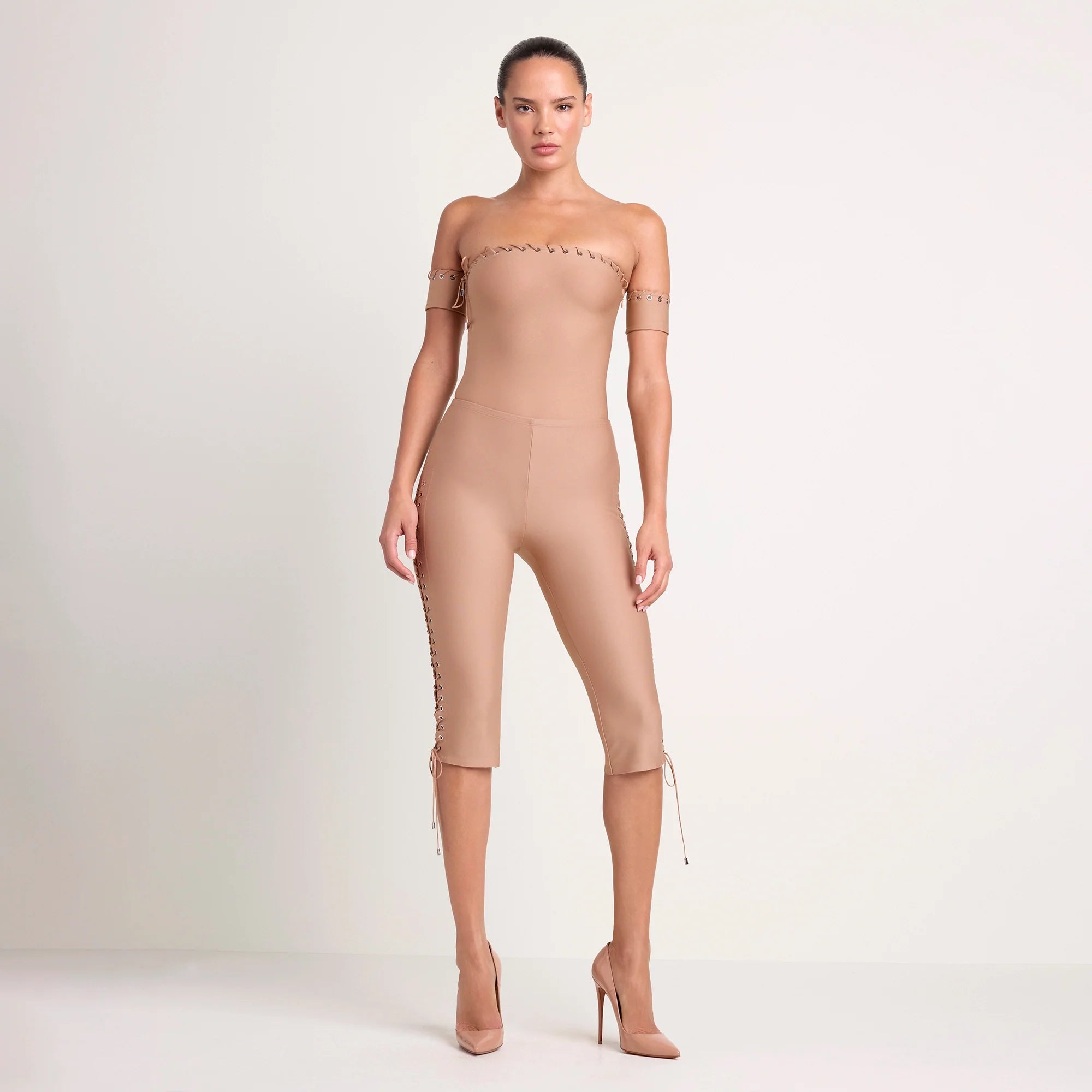 LUDOVIC DE SAINT SERNIN X SKIMS SKIMS BODY STRAPLESS BODYSUIT | SIENNA