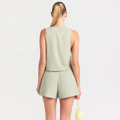 NikeSKIMS PERFORMANCE COTTON BLEND CROP TANK | TALC