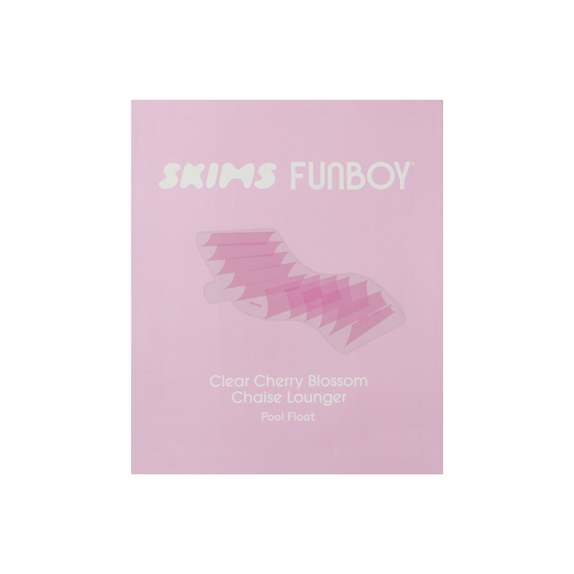 FUNBOY X SKIMS CHAISE LOUNGER FLOAT | CHERRY BLOSSOM