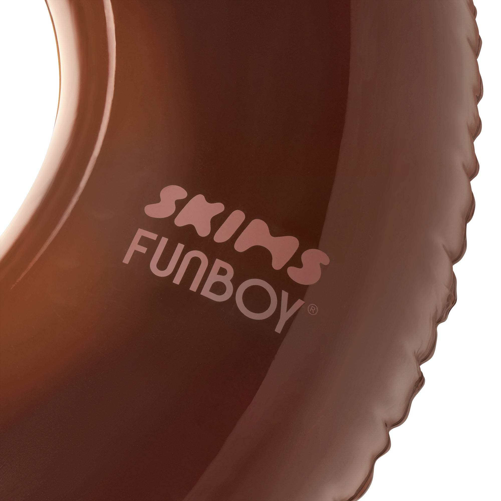 FUNBOY X SKIMS VINTAGE TUBE FLOAT | COCOA AND CLEAR