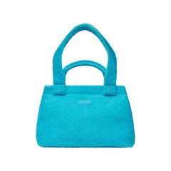 TERRY SMALL TOTE | CYAN