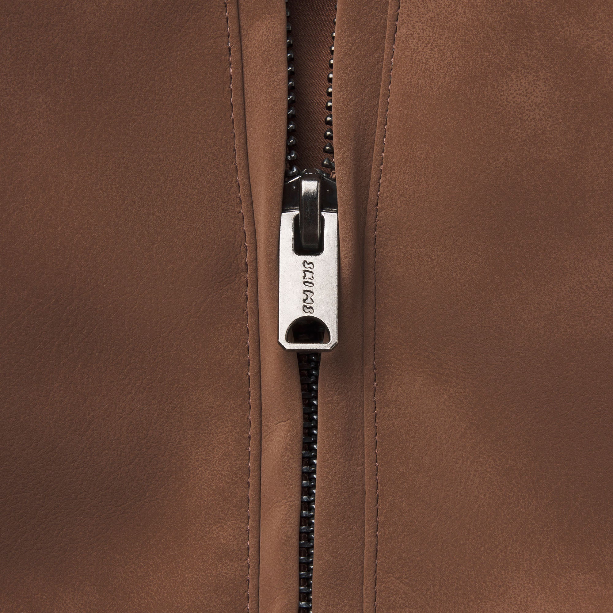 FAUX SUEDE HALF ZIP JACKET | JASPER