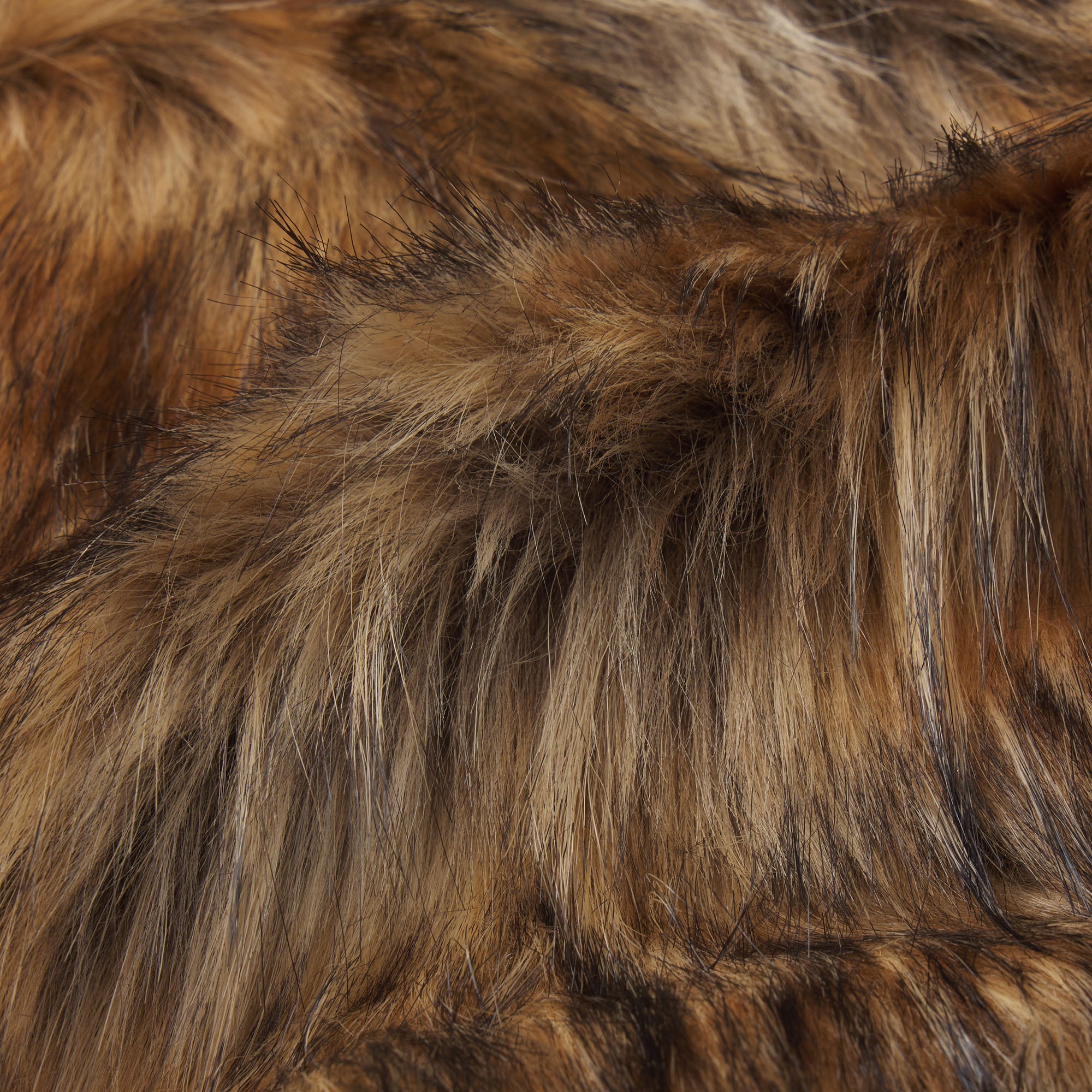 FAUX FUR STOLE | NEUTRAL ONYX MULTI