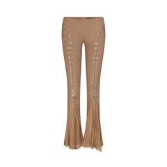 LUDOVIC DE SAINT SERNIN X SKIMS WAXED COTTON PANT | SIENNA
