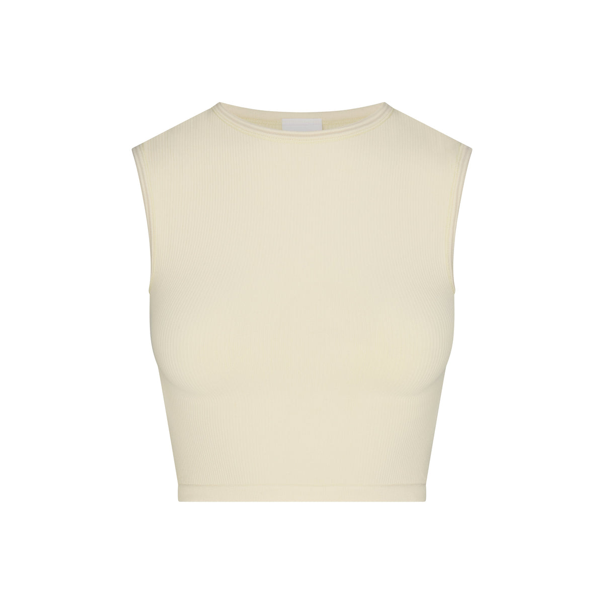 NikeSKIMS RIBBED SEAMLESS MUSCLE TANK | LEMON DROP
