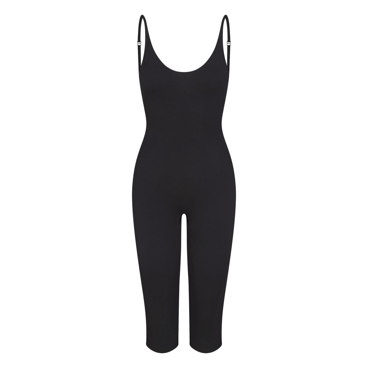 SMOOTH LOUNGE CAPRI CATSUIT | OBSIDIAN