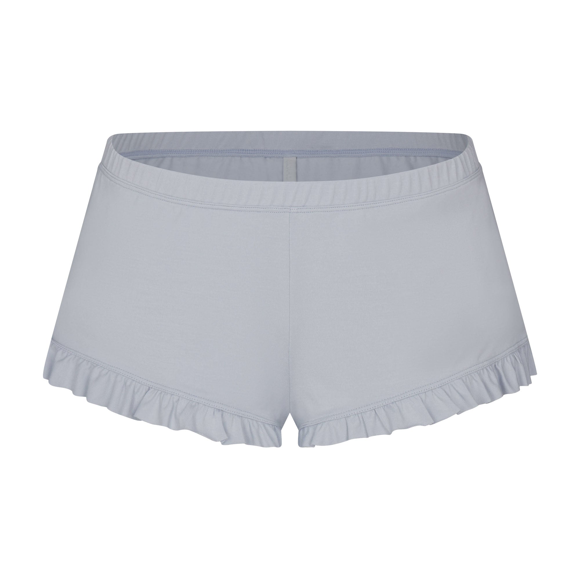 SKIMS SLEEP SCOOP NECK TOP AND SHORT SLEEP SET | ZEN BLUE