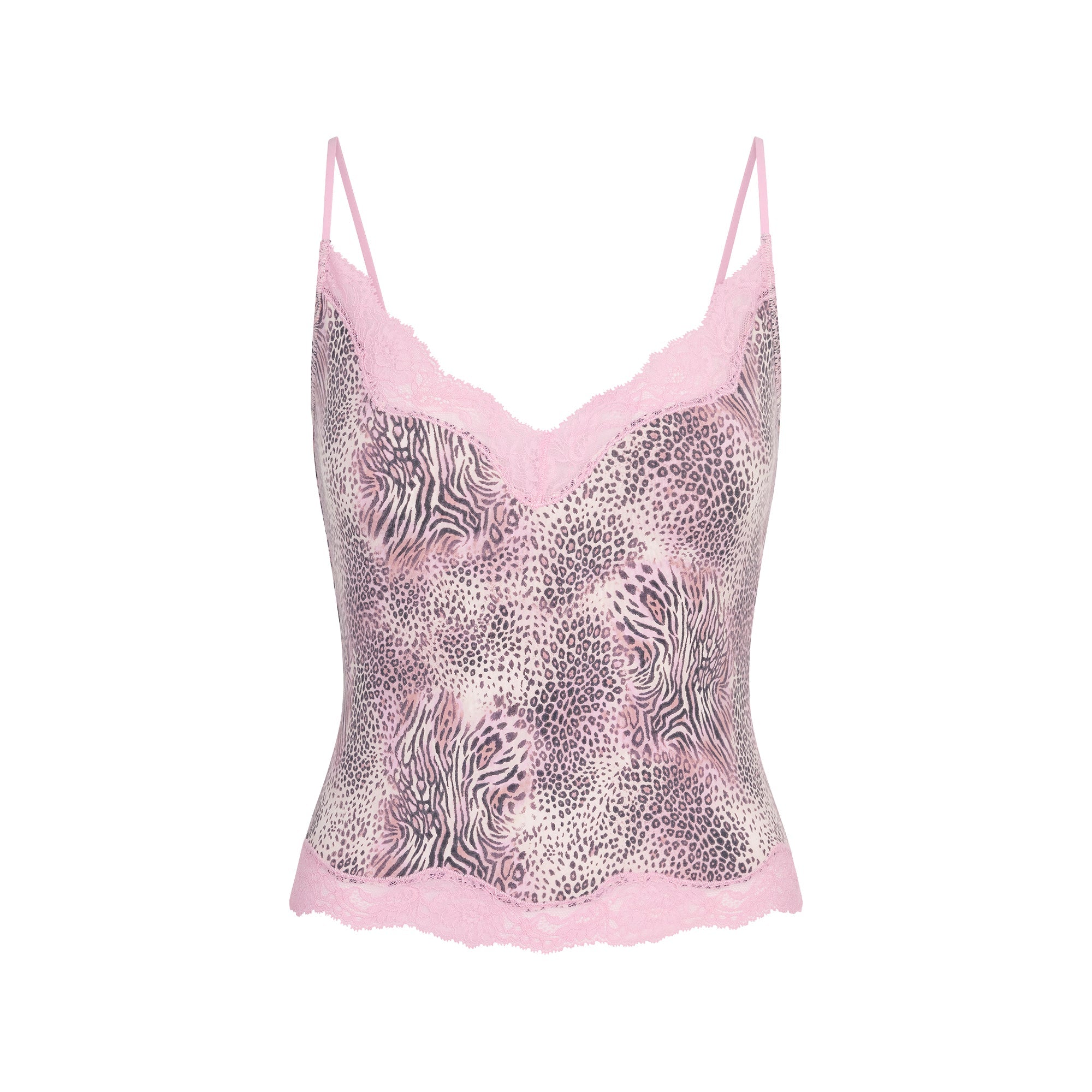 SKIMS SLEEP CAMI AND PANT SET | BLOOM MINI MULTI ANIMAL