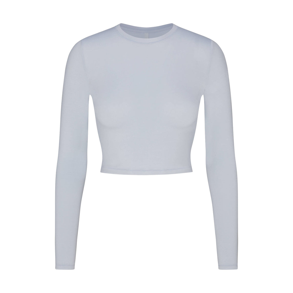 SKIMS SLEEP SUPER CROPPED LONG SLEEVE | ZEN BLUE