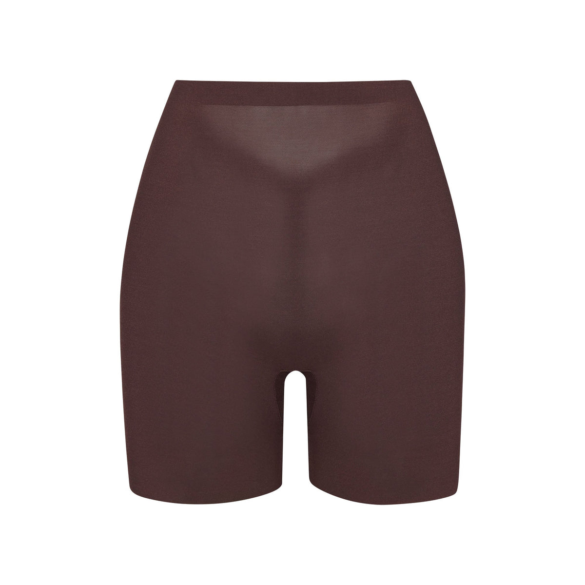 SHEER SCULPT LOW BACK SHORT | COCOA
