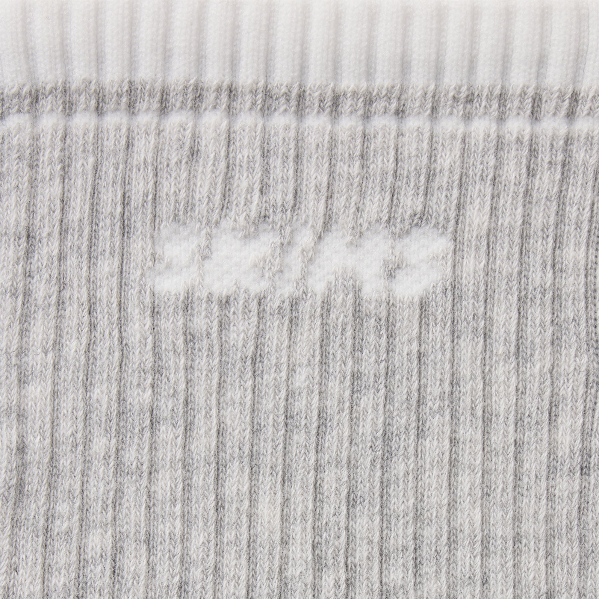 SKIMS SOCKS RIBBED CREW LOGO SOCK 3-PACK | CURRANT SNOW MULTI