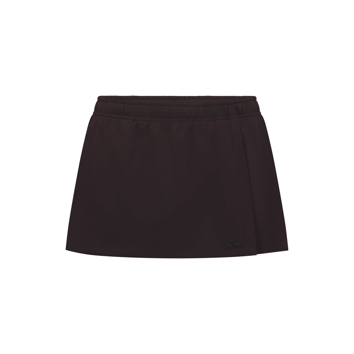 NikeSKIMS STRETCH NYLON SKORT | DARK ROAST