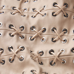 LUDOVIC DE SAINT SERNIN X SKIMS WAXED COTTON BANDEAU | CLAY