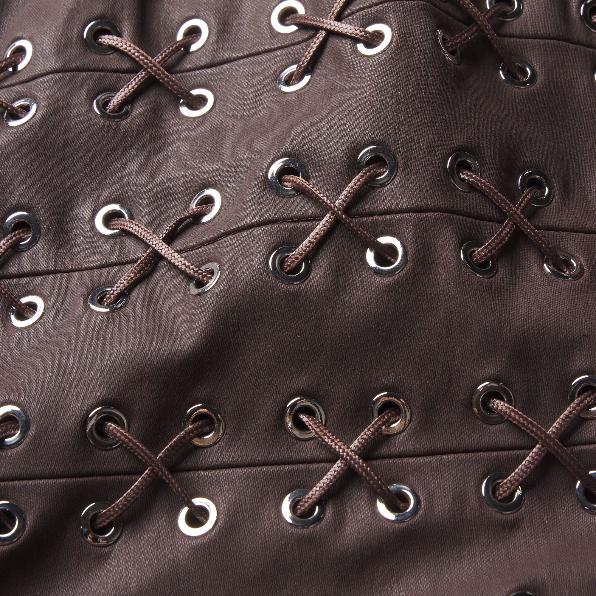 LUDOVIC DE SAINT SERNIN X SKIMS WAXED COTTON BANDEAU | COCOA