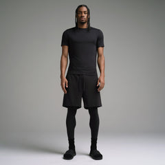 SKIMS FLEX MENS T-SHIRT | OBSIDIAN