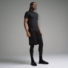 SKIMS FLEX MENS T-SHIRT | OBSIDIAN